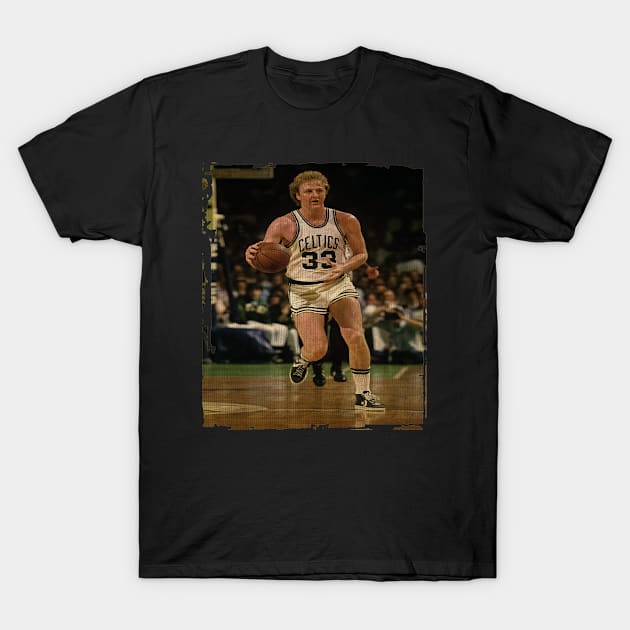 Larry Bird Celtics Vintage T-Shirt by CAH BLUSUKAN